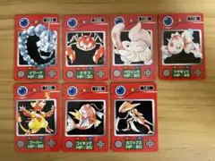 ポケモン図鑑風　ミニカード　7枚