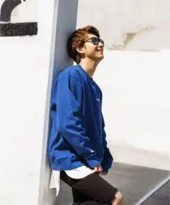 匿名配送＊新品未使用 I AM WHAT I AM パーカー青 匿名配送＊新品未使用 I AM WHAT I AM パーカー青 匿名配送＊