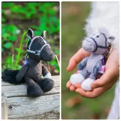 未開封　NICI（ニキ）　ゴールドシップ＆ステイゴールド　親子ぬいぐるみ　限定品