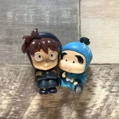 【美品】まちぼうけ 忍たま乱太郎 土井半助 しんべえ 2個セット
