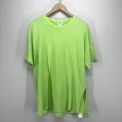 タウンクラフト スリットクルーネックＴシャツ (グリーン/Ｌ)