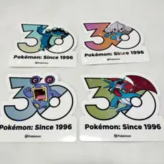 韓国限定 ポケモン 30周年記念 ステッカー 8種 セット - メルカリ