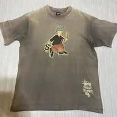 old stussy鬼フェード　L 黒タグ