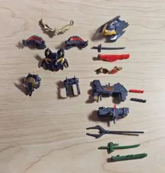 BB戦士 復活闇将軍　パーツ一式 SDガンダムBB戦士】「復活、闇将軍」ついに完成！戦国伝・風林