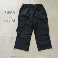 【美品】PUMA　プーマ　ハーフ丈　カーゴパンツ　ハーフパンツ　レディース　M