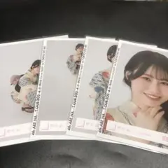 櫻坂46 向井純葉 2024年 浴衣 衣装 4種コンプ 生写真