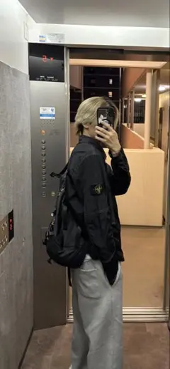 stone island nylon metal