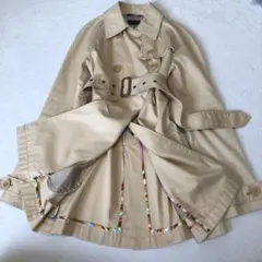 ポールスミスブラック　ベージュトレンチコート　ベルト付き　サイズ40￼