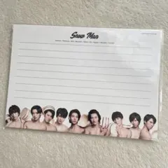 SnowMan レターセット　少年たち