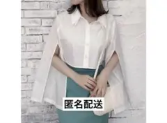 dazzlin スリットスリーブクロップドシャツのサムネイル