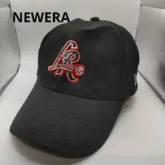 ◆1848 NEWERA　ニューエラ　ブラック　キャップ
