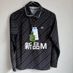 【新品】adidas golf 長袖ポロシャツ M