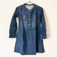 ユニクロ デニム ワンピース 140cm