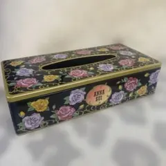 ANNA SUI アナスイ　ティッシュボックス ケース 薔薇 ローズ　ゴスロリ