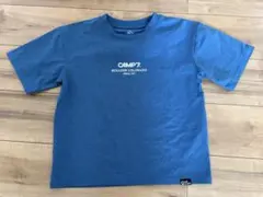 CAMP7 ONE OCEAN 半袖Tシャツ ブルー 140