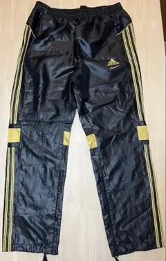 adidas Proパンツ ウィンドブレーカー ピステ 黒 メンズ Ｏサイズ