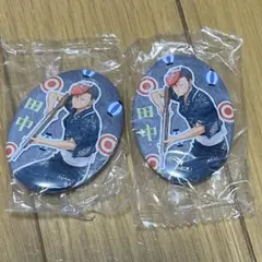 ハイキュー　田中　缶バッジ