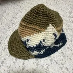 LADE SNOW CUSTOM キャップL茶カーキ