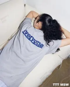 everyone × TTTMSW コラボ ロゴTシャツ　ennoy 2025年最新】ennoy tシャツ sの人気アイテム - メルカリ