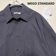 WEGO STANDARD レギュラーカラーシャツ Lサイズ