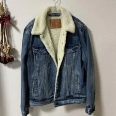 LEVI'S Gジャン ボアデニムジャケット Sサイズ