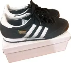 adidas Dragon スニーカー 黒/白