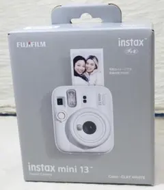 “チェキ” instax mini 13 クレイホワイト【未開封】