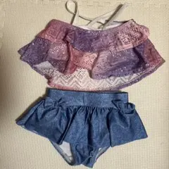 フリル付きビキニ 80cm