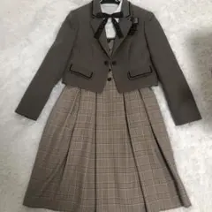 160 女の子フォーマルワンピース セレモニースーツ　卒服　卒業式　入学式