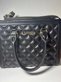 &chouette キルティングスクエアバッグ