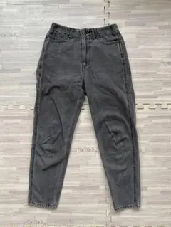 ブラックデニム ハイウエストsize Sのサムネイル