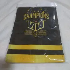 新品未開封 ソフトバンクホークス リーグ優勝 タオルマフラー ロゴ入り