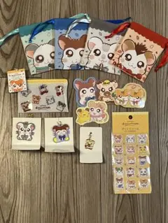 とっとこハム太郎 セリア ＊＊ プチ巾着 メタルチャーム まとめ売り