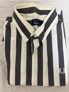 FRED PERRY ボタンダウンシャツ ストライプ