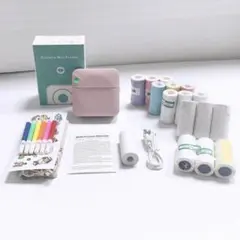 新品未使用　ピンク　Portable Mini Printer