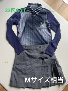 【美品】23区GOLF ポロシャツとスカートセット Mサイズ相当