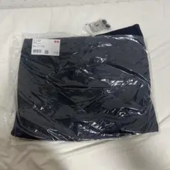 ユニクロ　タックワイドパンツ　ブラック　XXL