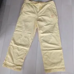 美品　IBIZA イエロー レディースパンツ　スポーツウェア