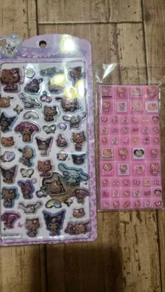 日焼けキティ タイルシール ポップシール ブロックシール