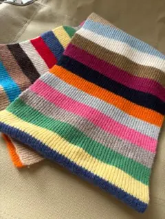 GAP キッズ向け　マルチカラー マフラー