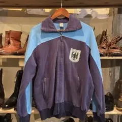 実物 ドイツ軍 トレーニング トラックジャケット　ユーロ ミリタリー 80s