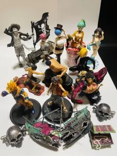 【15個セット】ワンピース、ルフィ、ドラゴンボール、リゼロ、など、フィギュア