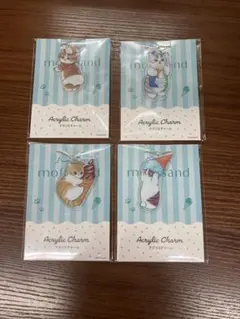 mofusand モフサンド ファミマ アクリルチャーム ４種コンプリート