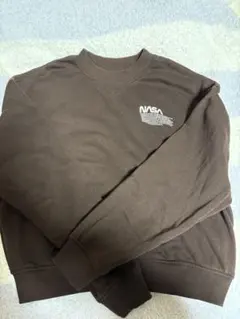 値下げ‼️NASA ブラウン スウェット