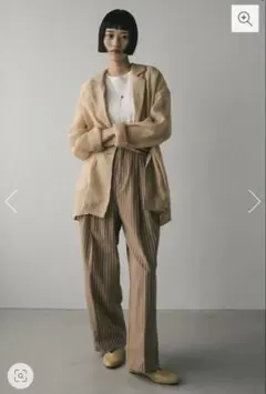 STYLEMIXER シアーテーラージャケットベージュ　スタイルミキサースタミキのサムネイル