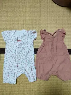 ロンパース80サイズ 2点セット
