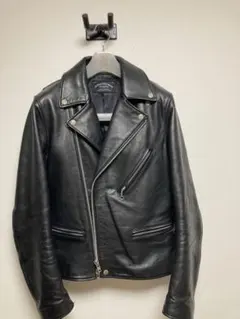 AUTHENTIC WEAR ダブルライダースジャケット 牛皮 革ジャン