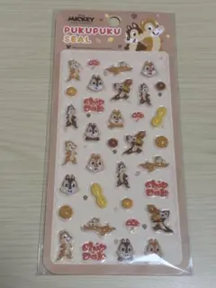 【正規品】ボンボンドロップシール チップとデール ディズニー