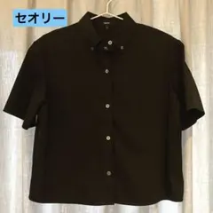 Theory セオリー 半袖シャツ ブラック Sサイズのサムネイル