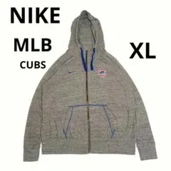 美品 NIKE MLB シカゴカブス ジップアップパーカー 鈴木誠也 杢グレー